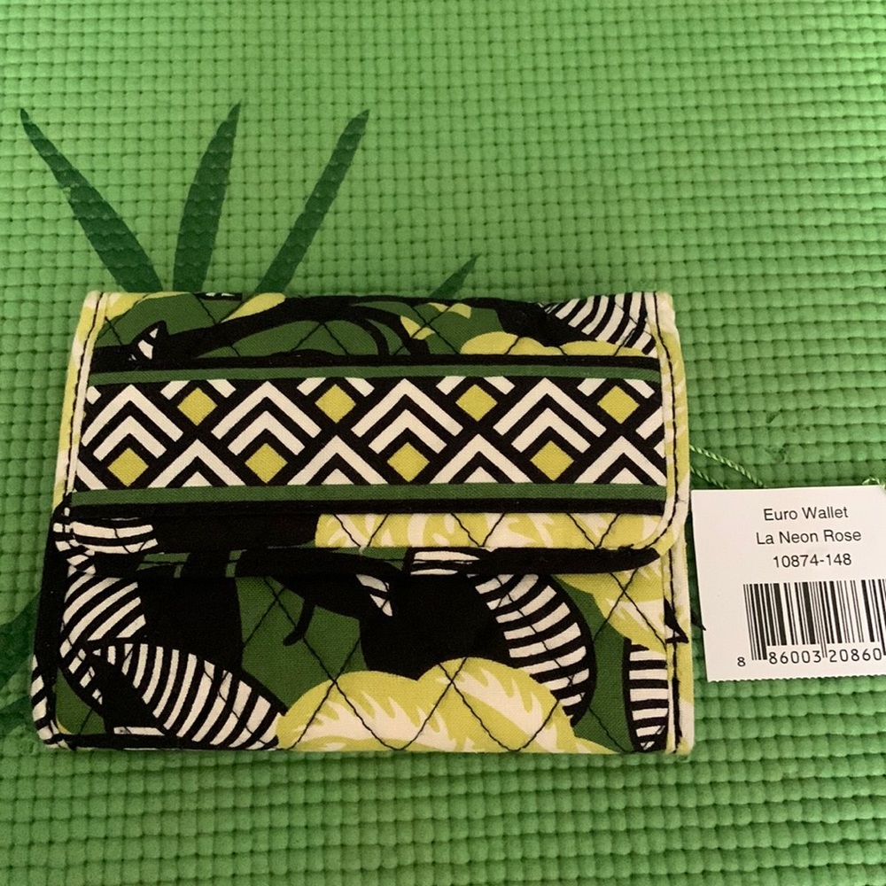 Vera Bradley Euro wallet.